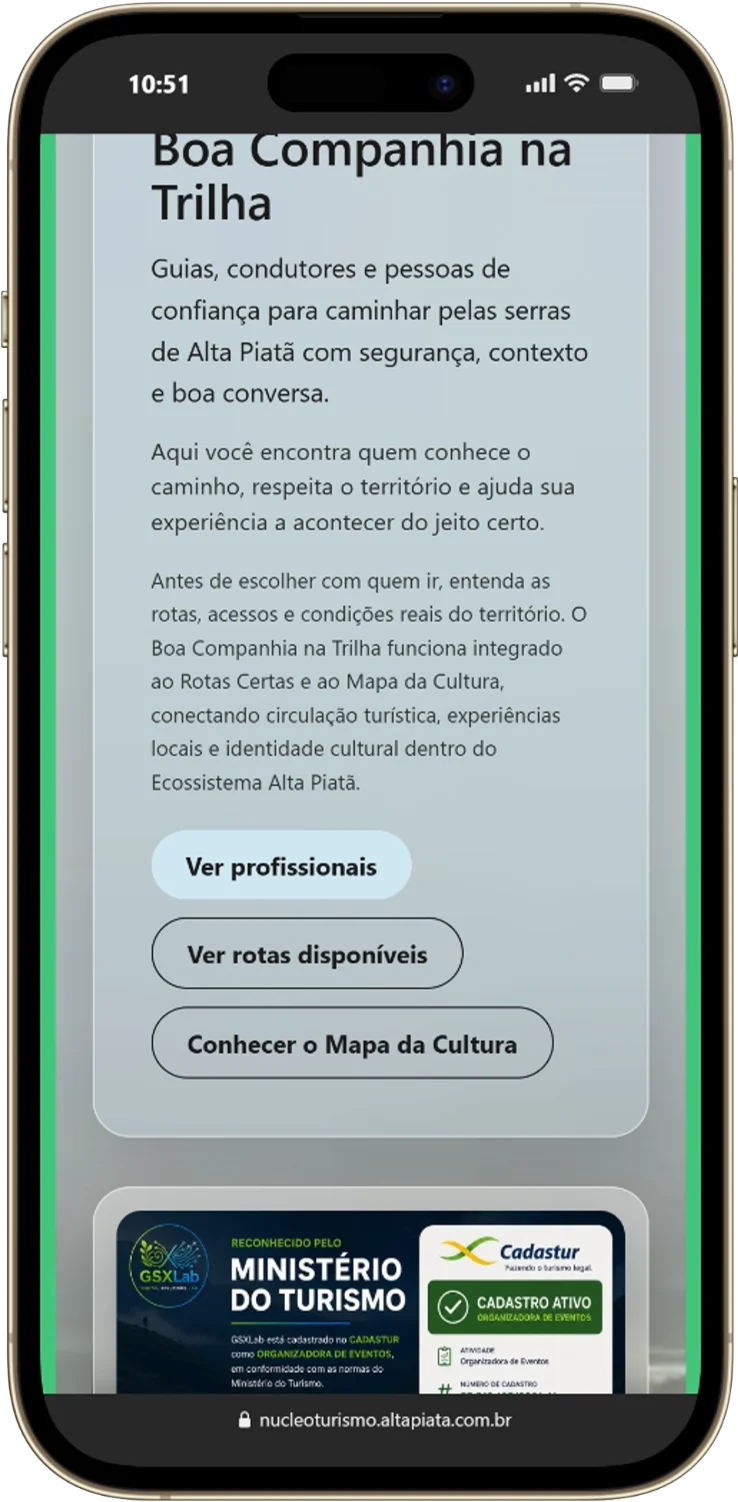 Boa Companhia na Trilha