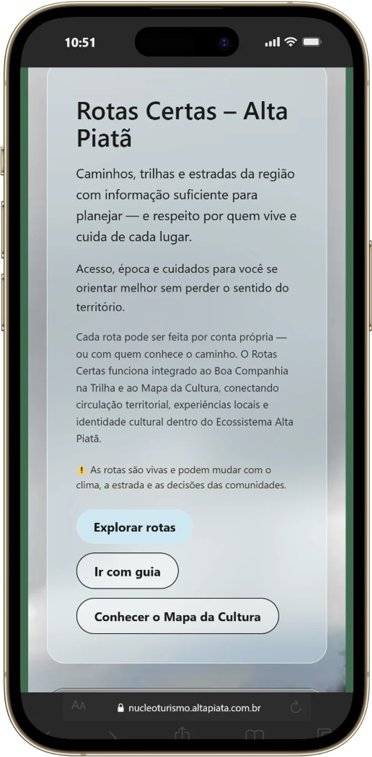 Rotas Certas