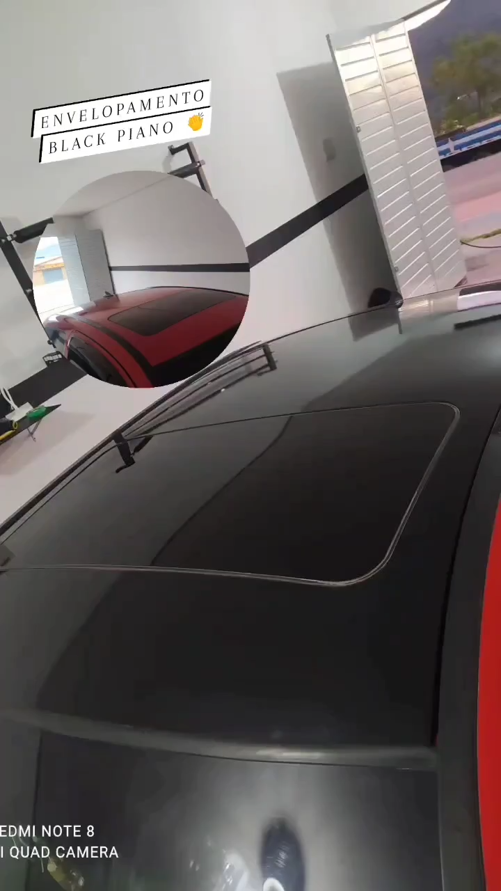 Envelopamento black piano